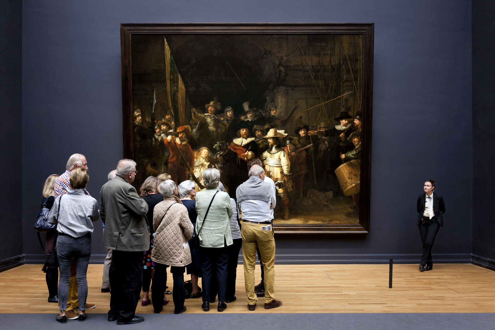A roomful of silence